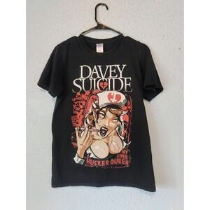 Davey Suicide My Little Hustler Queen T-shirt In Great‎ Shape Indie Rock Band